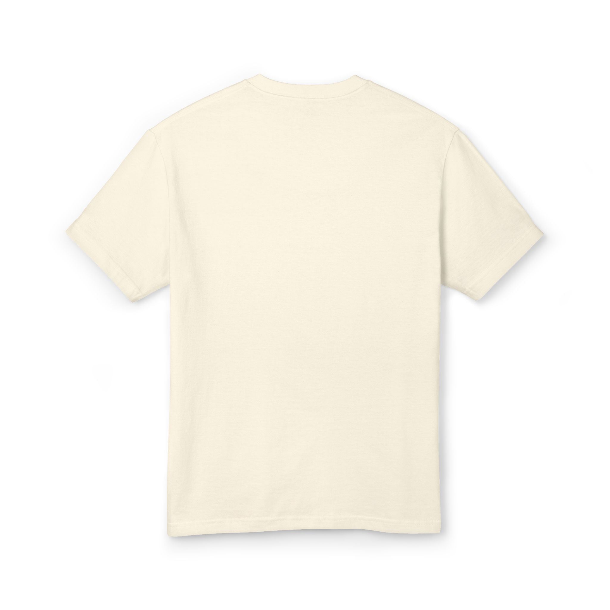 mogged khaki heavy cotton t-shirt